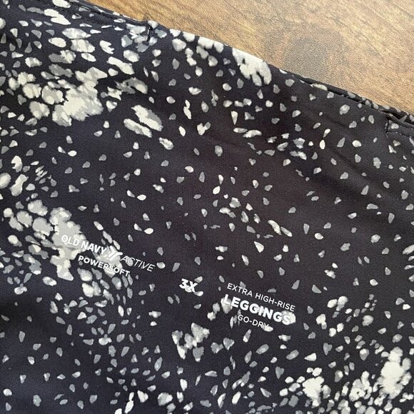 Old Navy Active Extra High Waisted PowerSoft Hidden Pocket Legging Plus Sz 3X - Picture 7 of 7